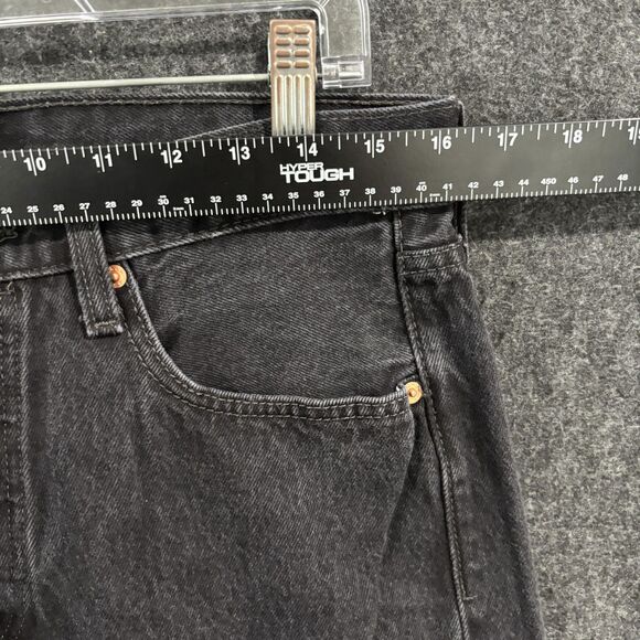 Vintage Levis 501 Jeans Men's 32x34 Black Straight Leg Button Fly Classic - Picture 11 of 14